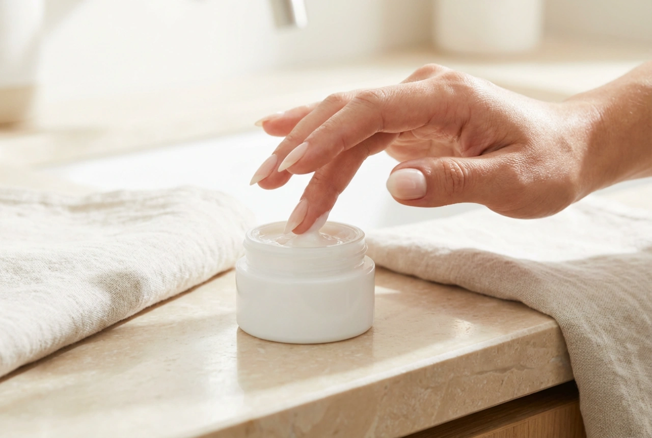 Feuchtigkeitsspendende Augencreme: beruhigende Inhaltsstoffe, Anwendungsmethode und Fehler