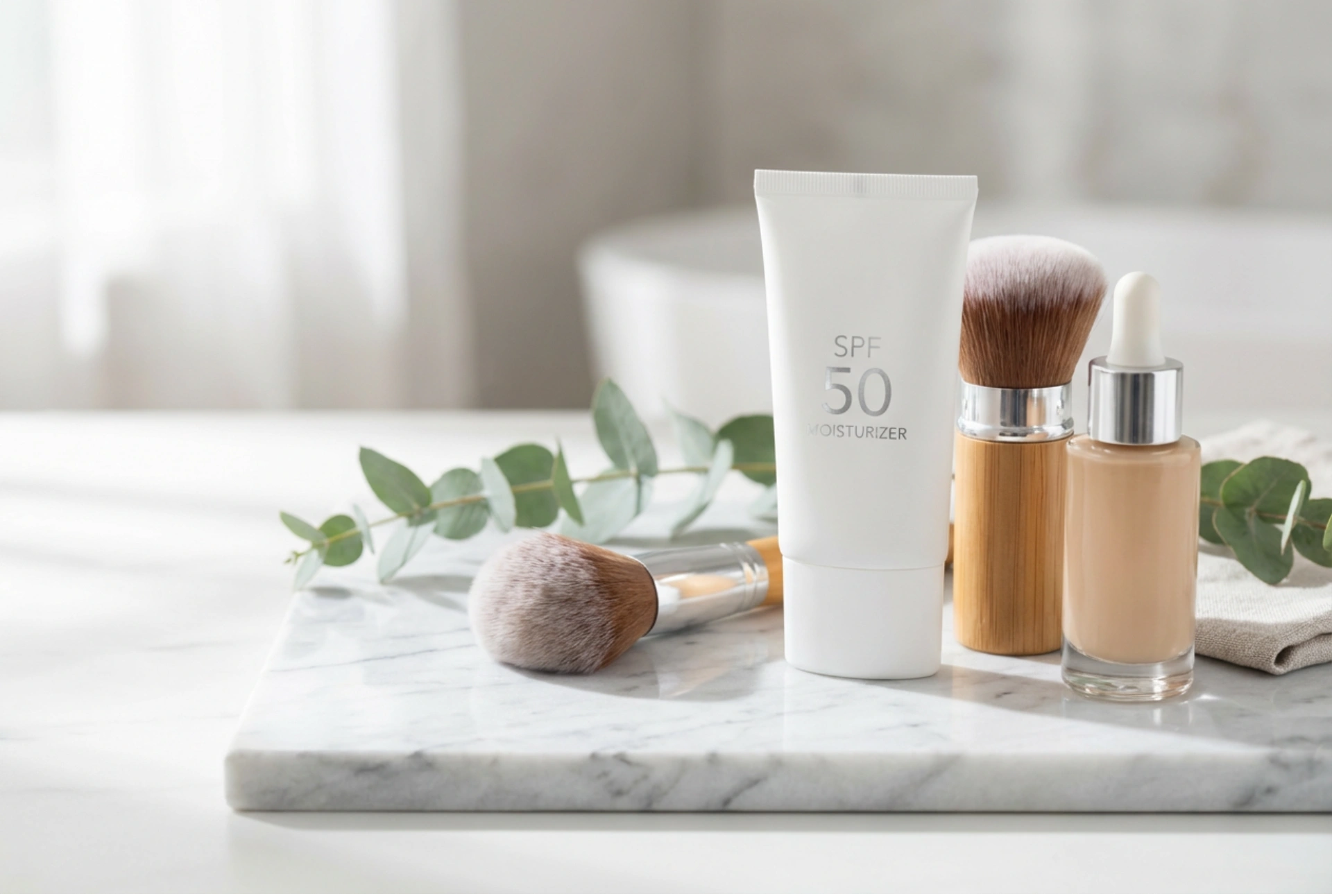Feuchtigkeitscreme mit LSF 50: Wie man sie in Make-up und Pflege integriert