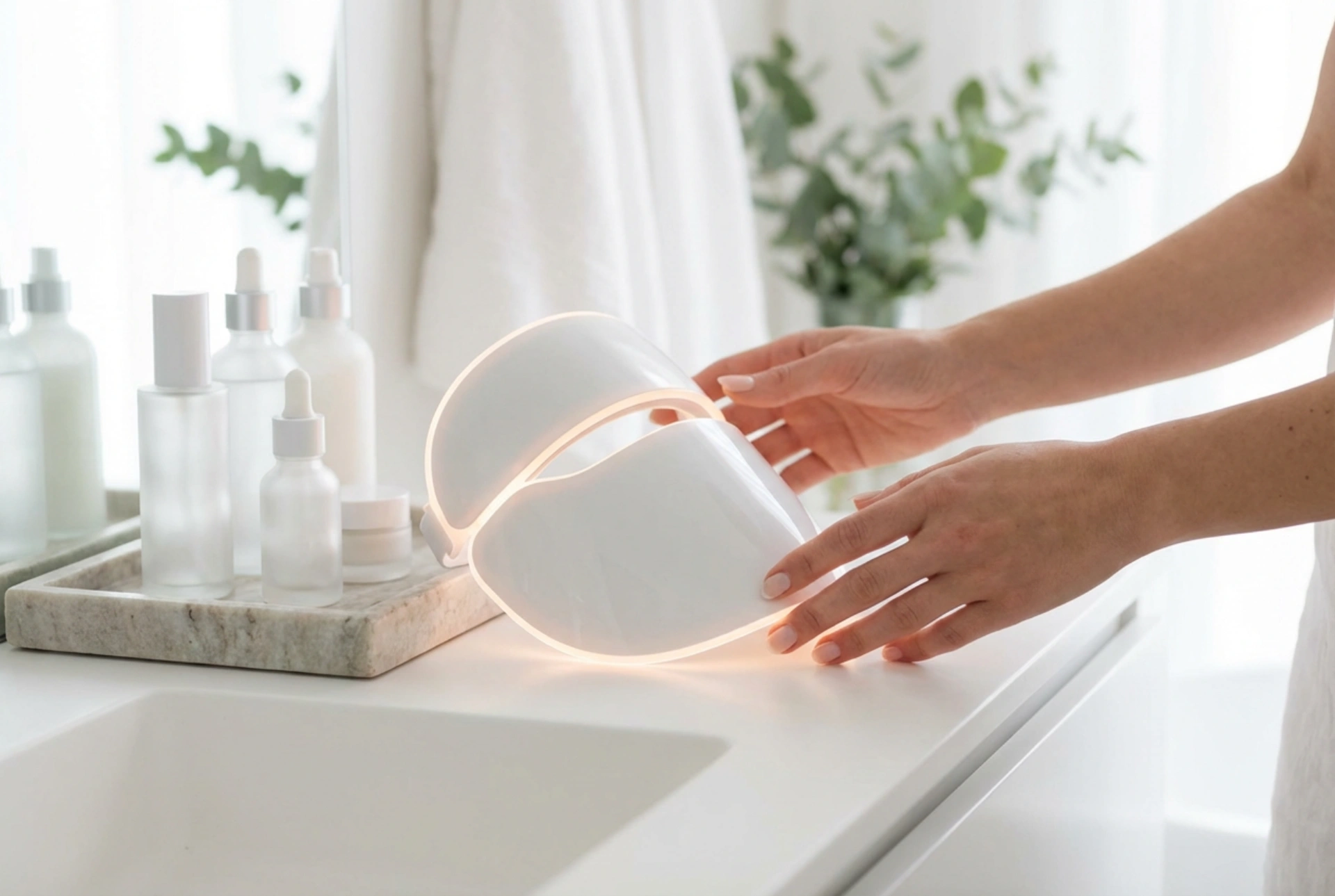 Wie eine LED-Gesichtsmaske funktioniert und wie man sie in der Hautpflege verwendet