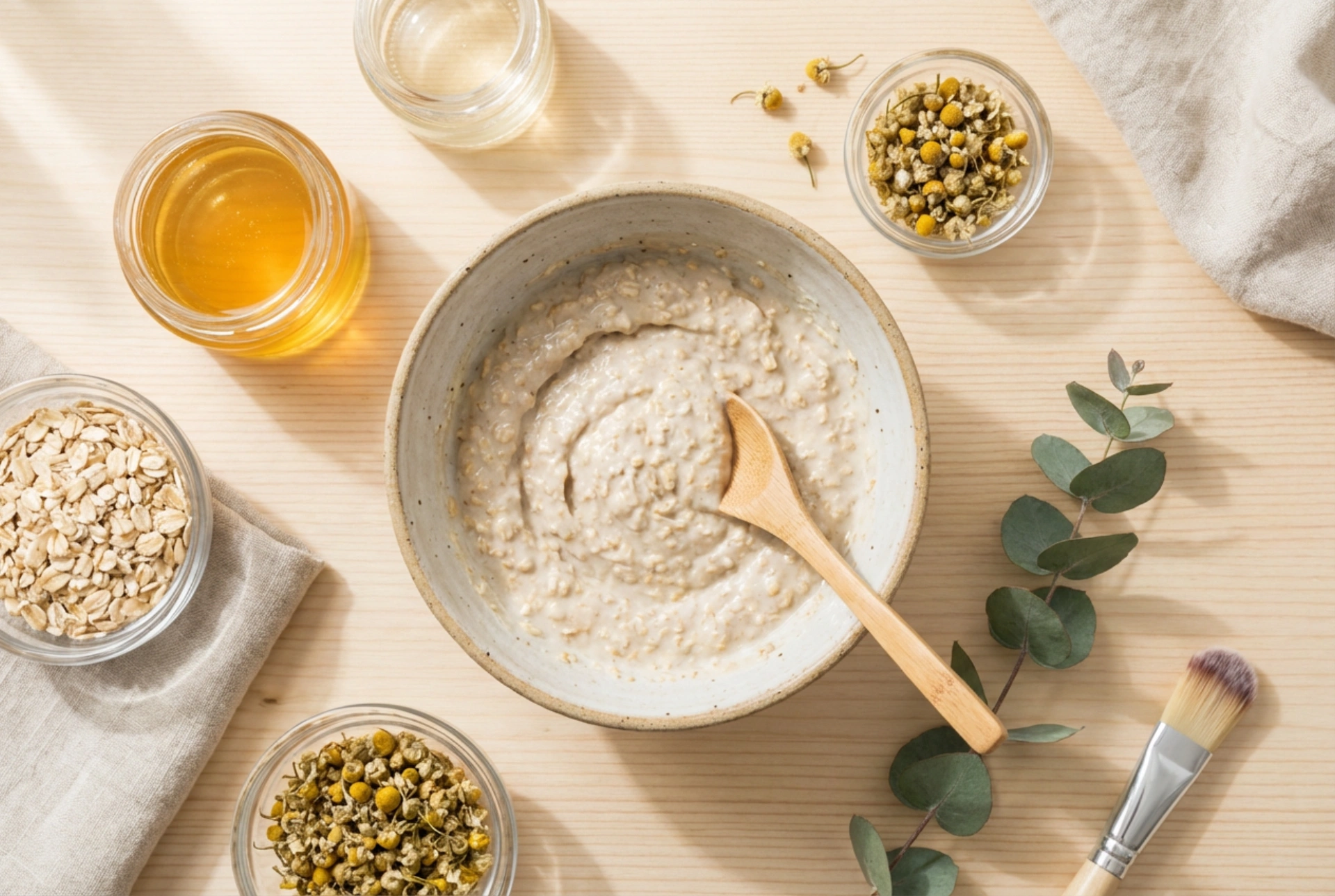 Gesichtsmaske selber machen: bewährte Zutaten und eine Schritt-für-Schritt-Anleitung