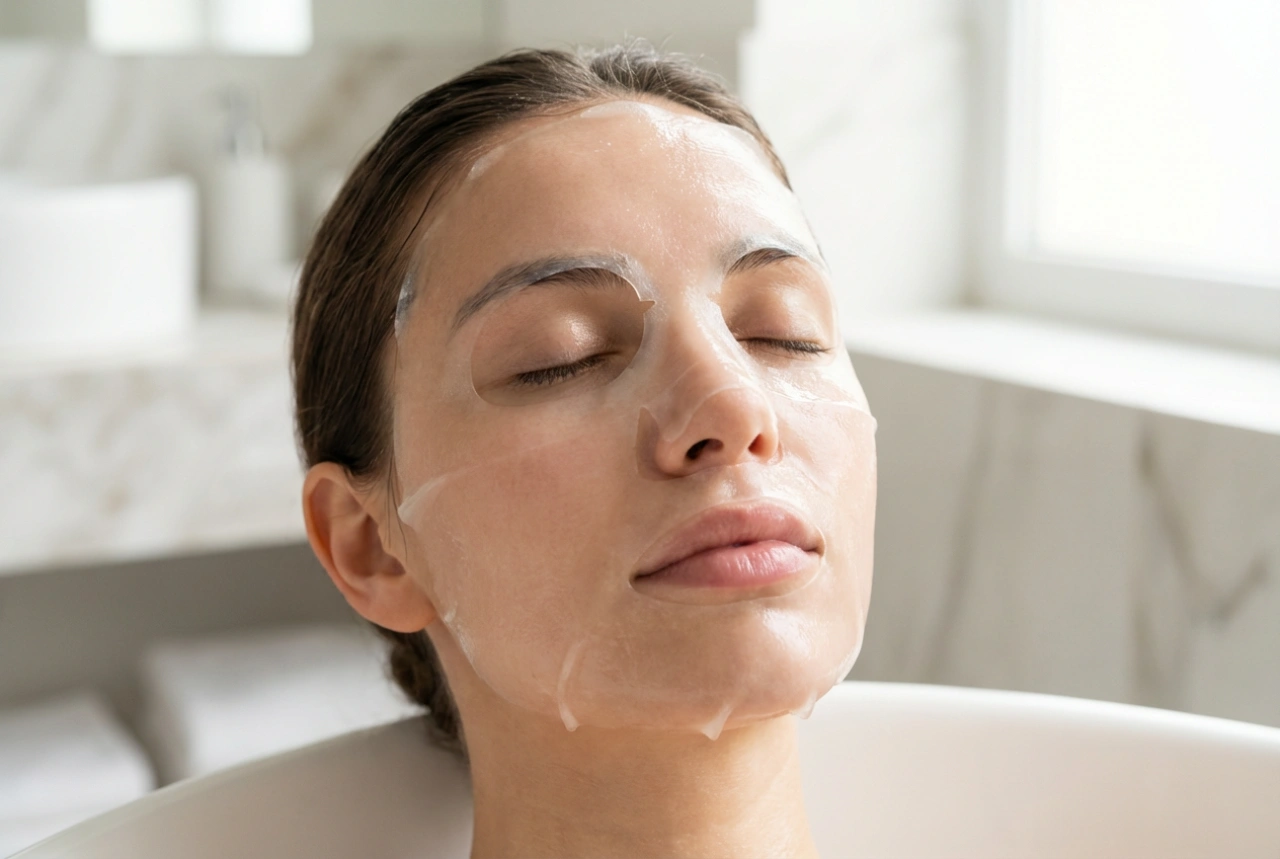 Tuchmasken fehlerfrei anwenden: Passform und Einwirkzeit