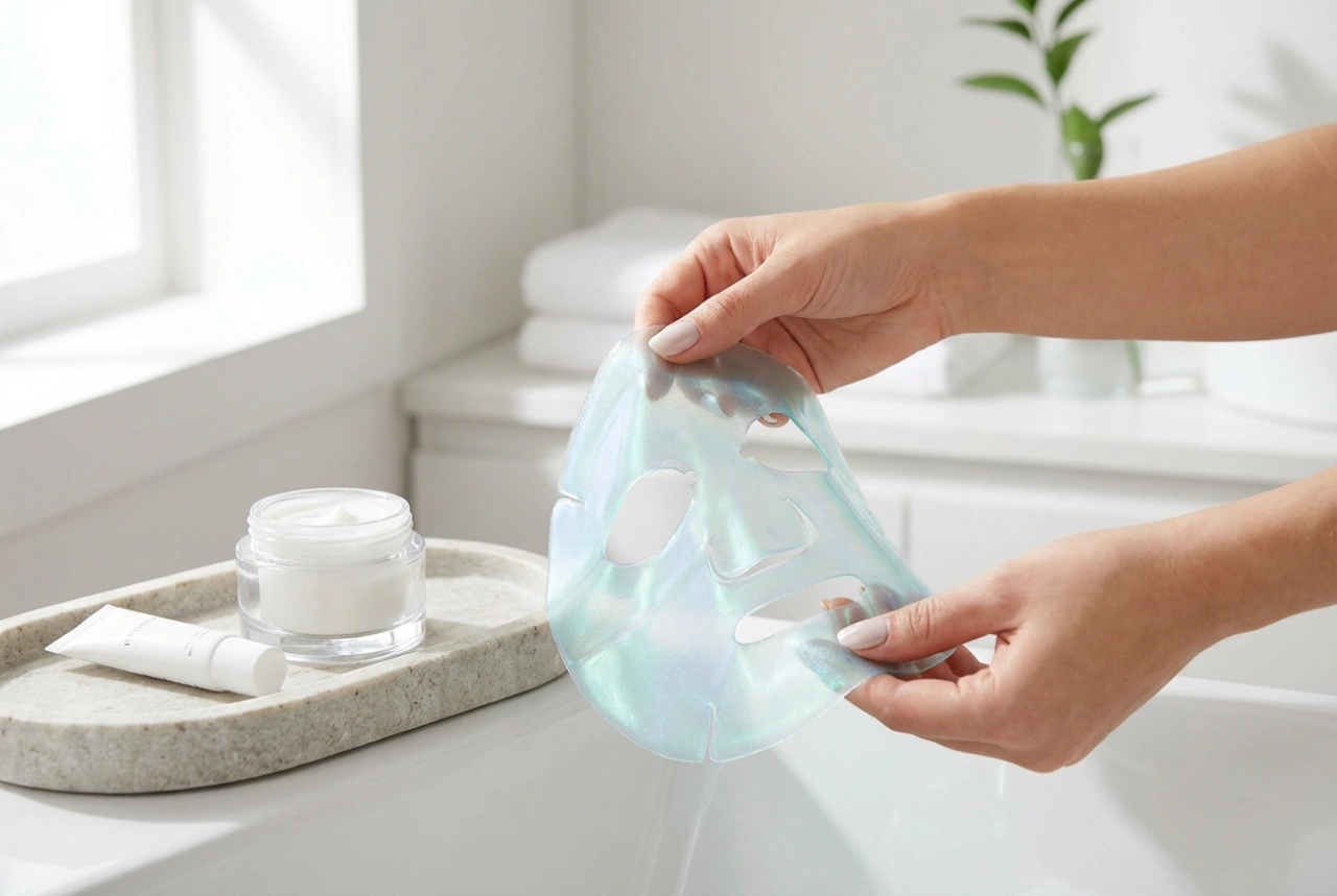 Hydrogel-Maske: Das kühlende Ritual, die richtige Anwendung und das Abnehmen