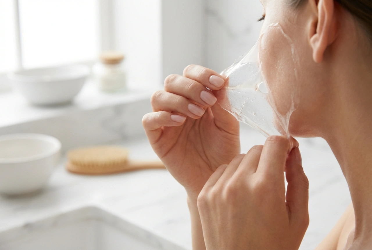 Peel-Off-Maske zu Hause: Hautvorbereitung und sicheres Entfernen