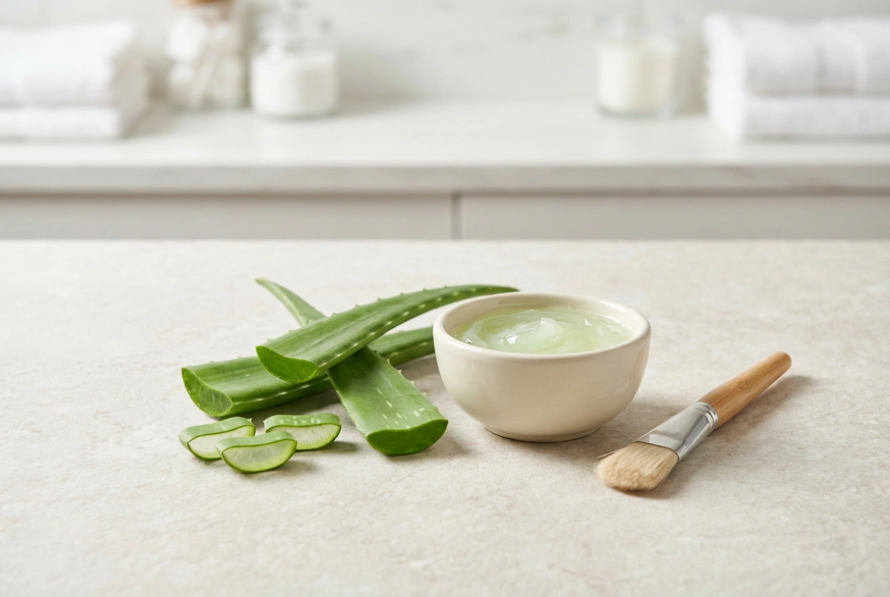 Aloe-Vera-Maske: Wann sie sich lohnt, wie man sie aufträgt und abwäscht