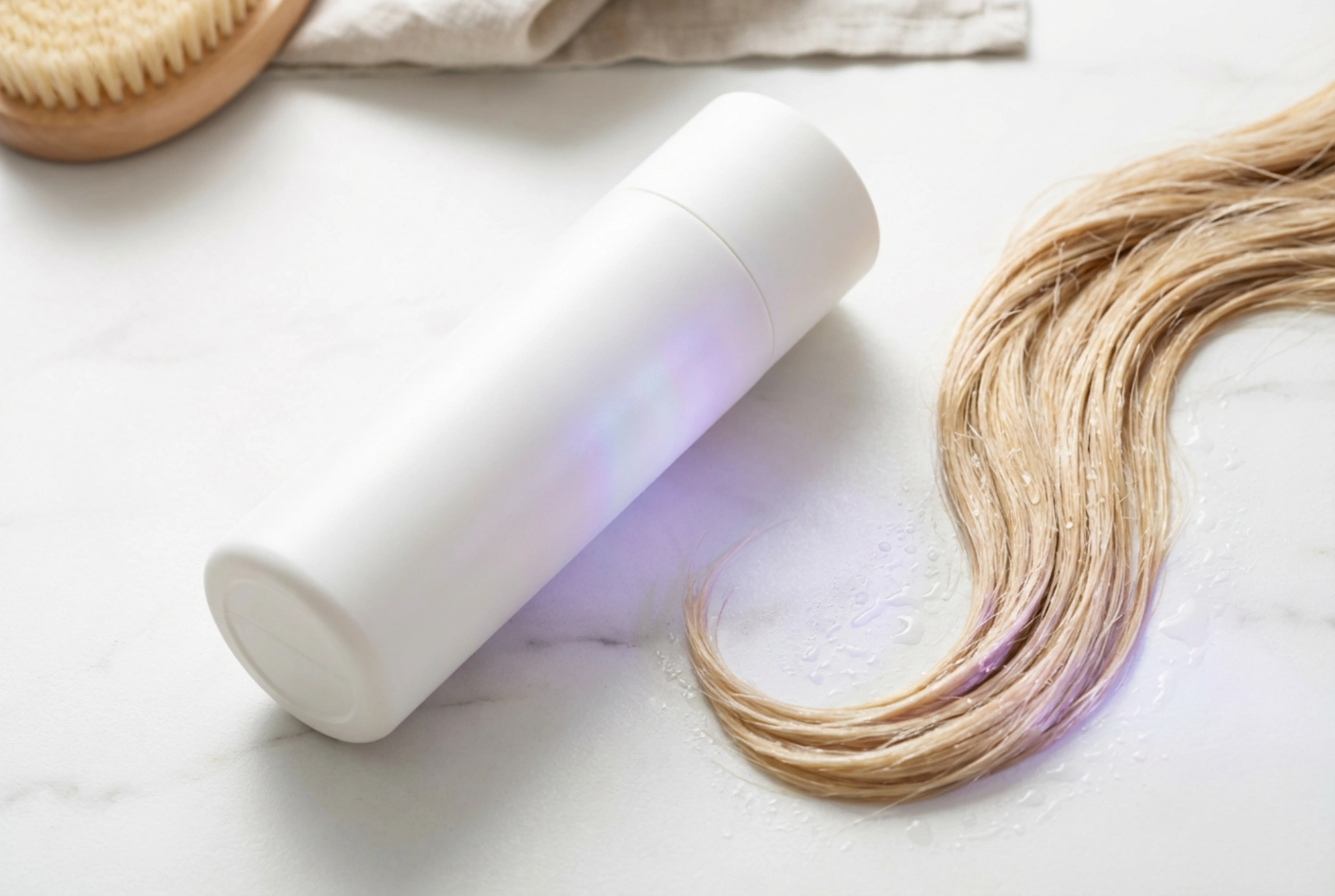 Glanzschutz: Das richtige Shampoo für aufgehelltes Haar und kühle Farbtöne