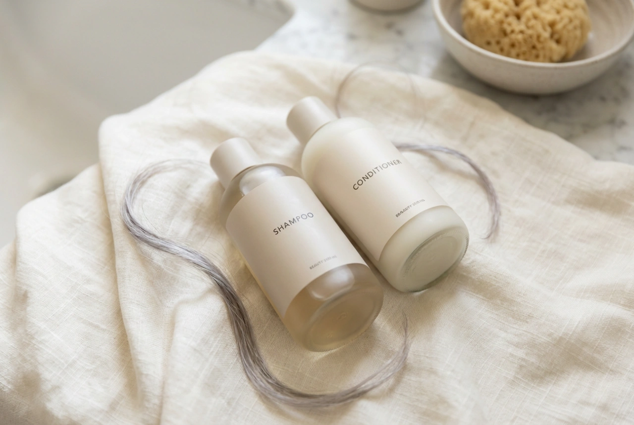 Dezente Abdeckung: Shampoo gegen graues Haar und die richtige Pflege für ergrauendes Haar