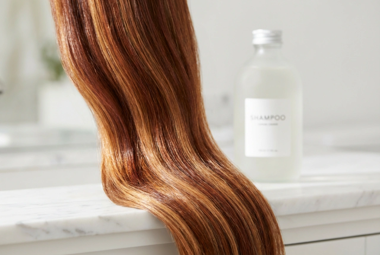 Farbschutz im Salon-Stil: Professionelles Shampoo für gefärbtes Haar