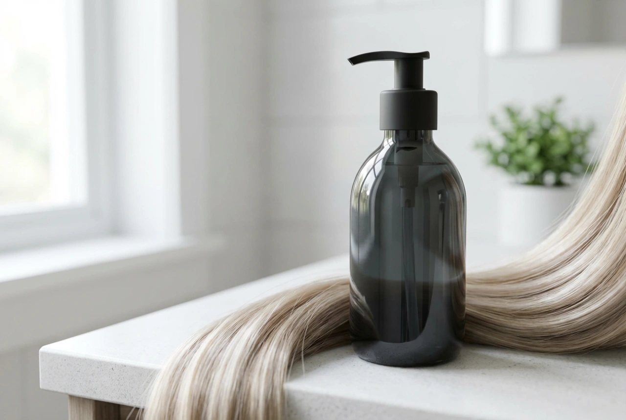 Schwarzes Shampoo für blondes Haar: Wann es sich lohnt und wann man es besser vermeidet