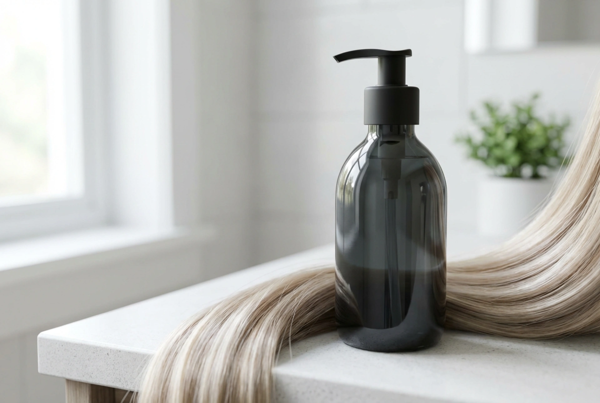 Schwarzes Shampoo für blondes Haar: Wann es sich lohnt und wann man es besser vermeidet