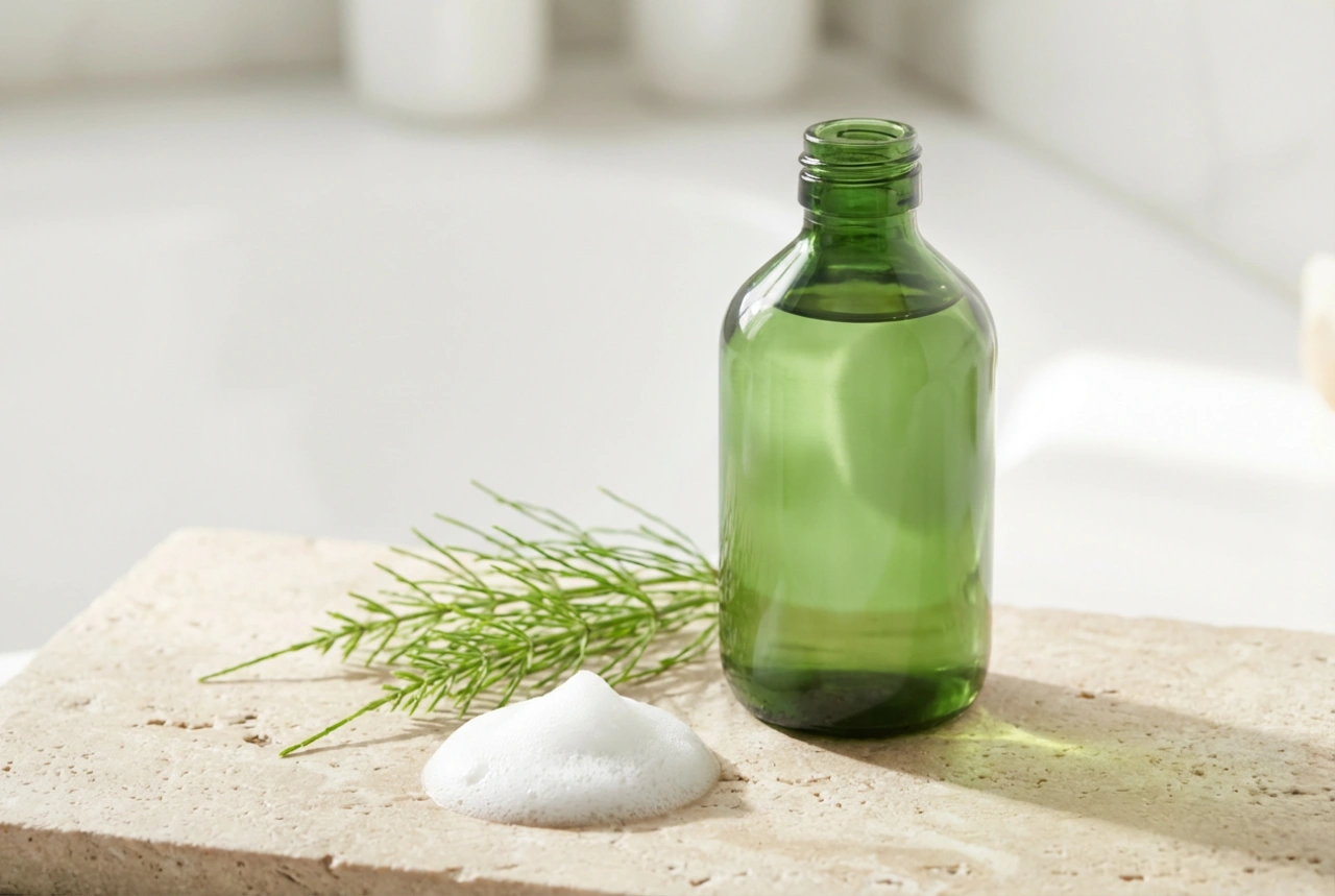 Schachtelhalm-Shampoo: Sanfte Reinigung und Unterstützung der Kopfhautpflege