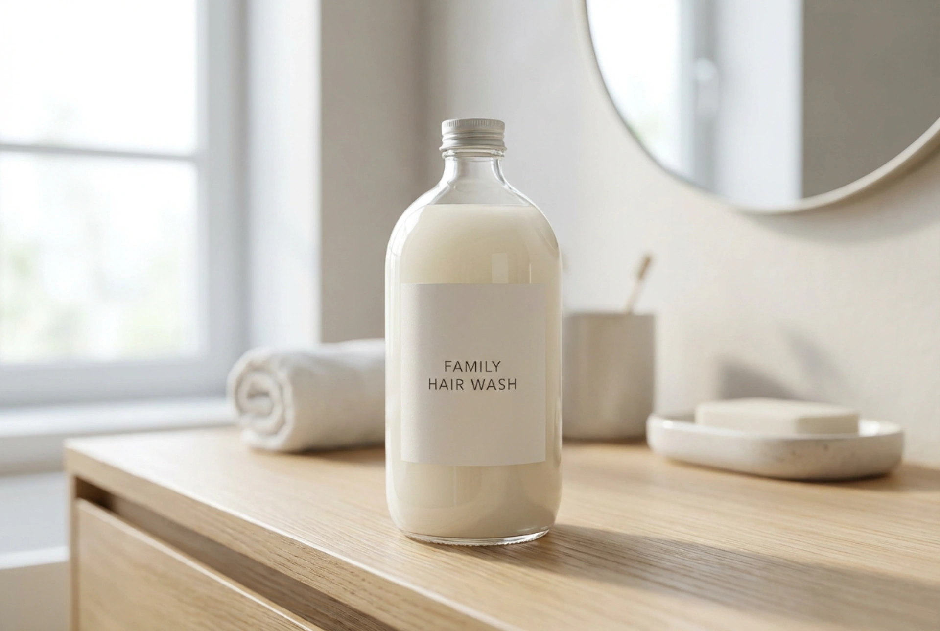 Familienshampoo: Einfache Inhaltsstoffe, sanfte Reinigung und Kostenersparnis