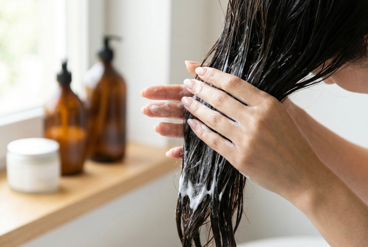 Haarwäsche mit der OMO-Methode: ein detaillierter Anwendungs- und Spülplan