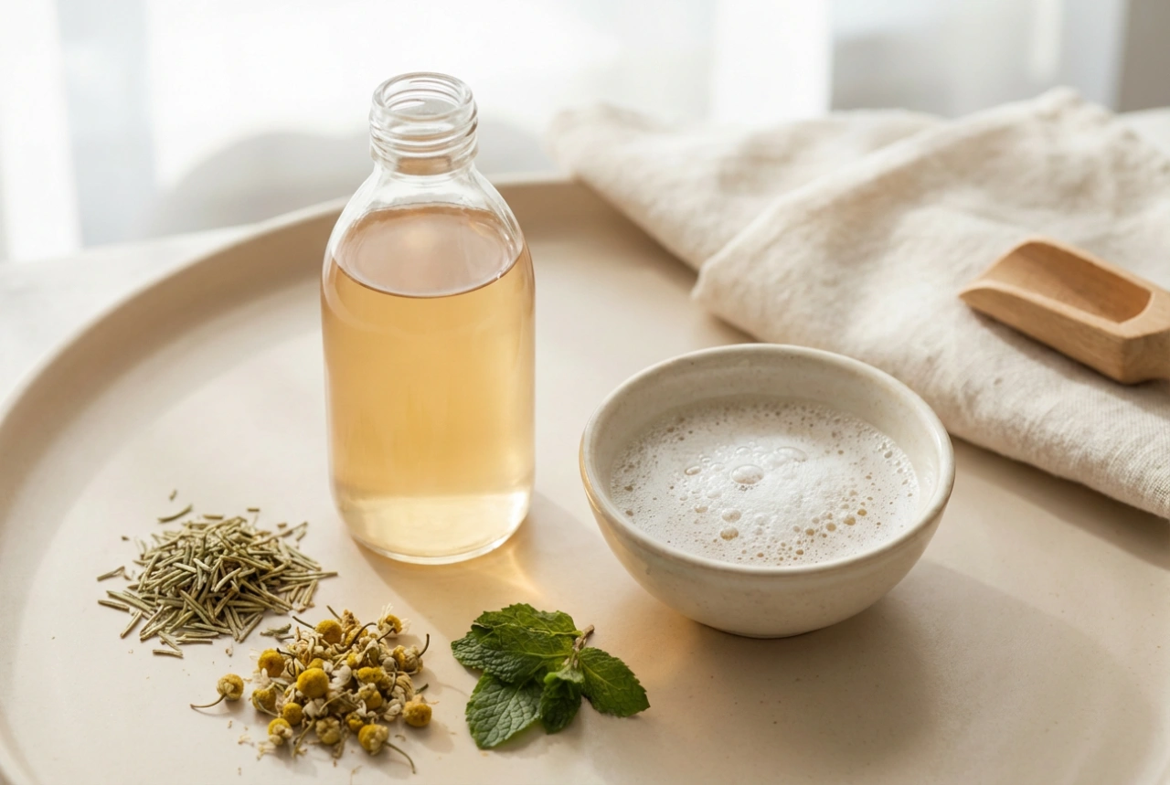 Kräutershampoo: Wie Sie die richtige Kräutermischung wählen und Ihr Haar richtig waschen