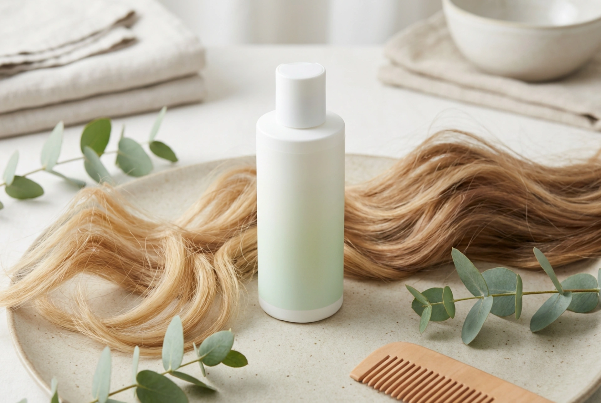 Leichte Pflege: Conditioner für schnell fettendes Haar ohne platten Ansatz