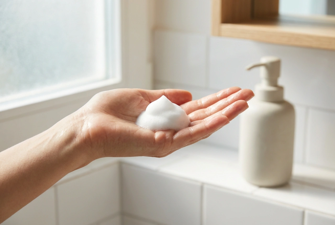 Reinigungsschaum: Ein leichter Weg zu reiner Haut Schritt für Schritt