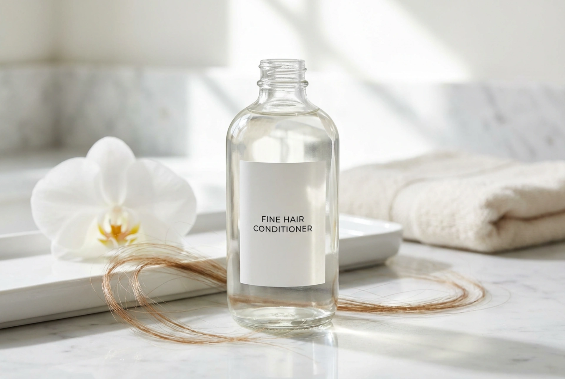 Conditioner für feines Haar: Leichte Pflege ohne Volumenverlust
