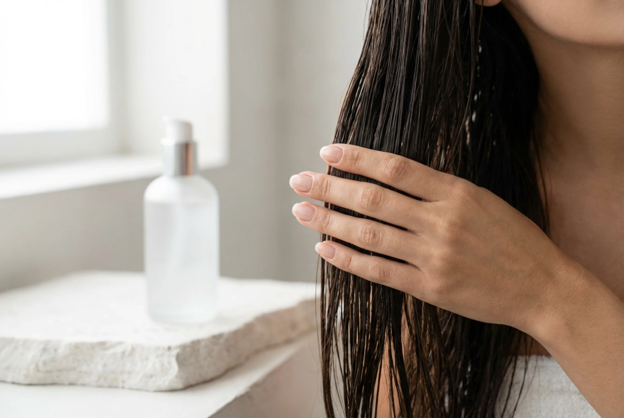 Keratin-Conditioner für das Haar: Anwendung und Kombination im Rahmen der PEH-Balance