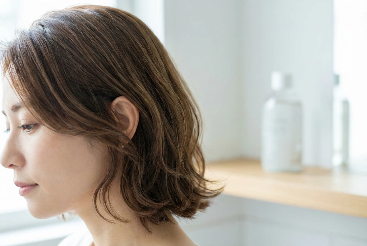 Gestufte Frisuren hinter dem Ohr: Wie man sie stylt, damit sie ihre Form behalten