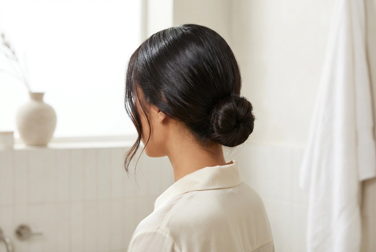 Dutt-Frisuren Schritt für Schritt: Glatt, tief und messy