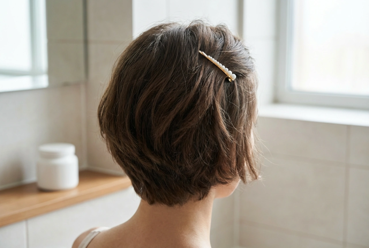 Kurze Damenfrisuren für den Alltag: Volumen, Textur und Accessoires