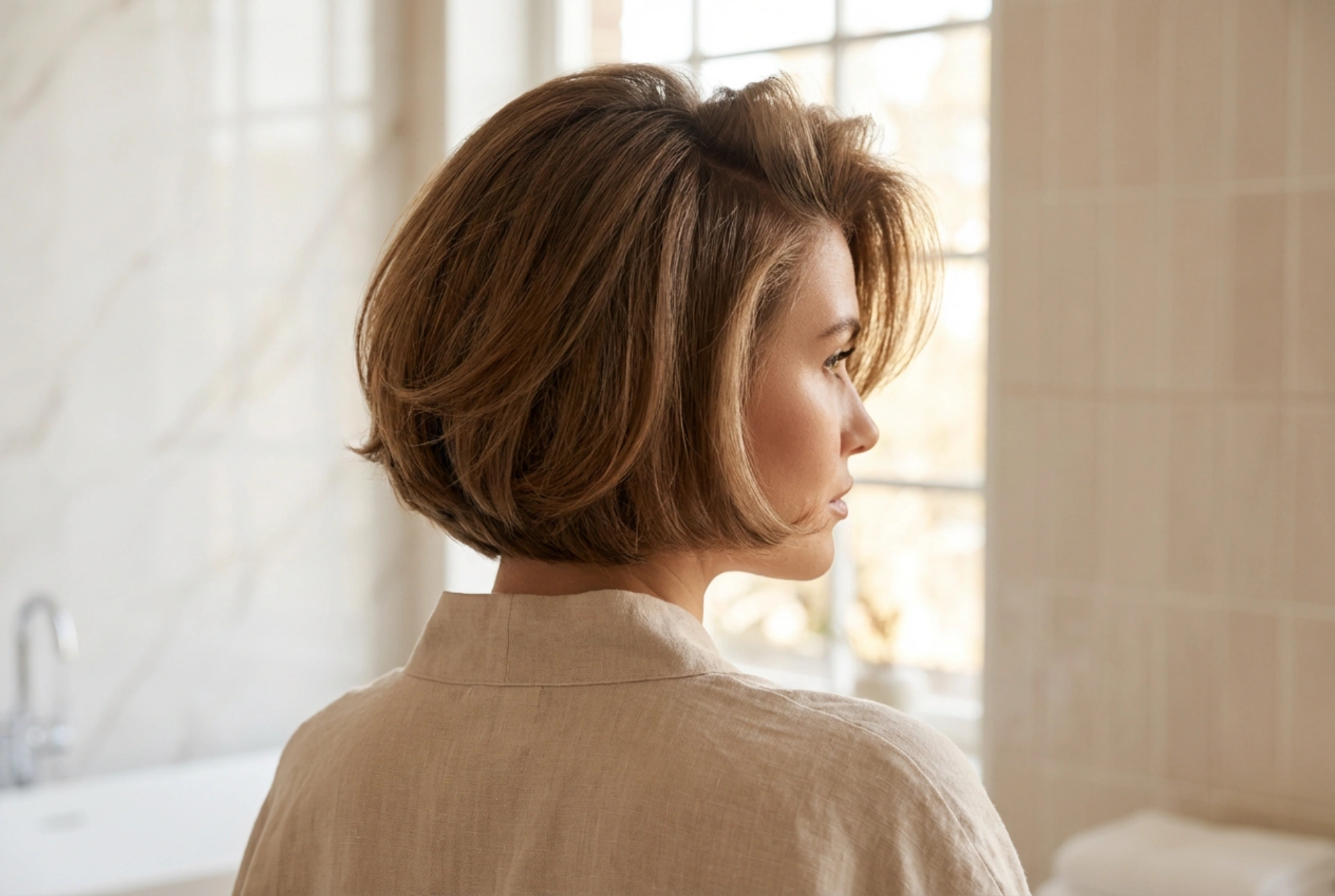 Kurzhaarfrisuren ab 50: Volumen am Ansatz, Fülle und Geschmeidigkeit