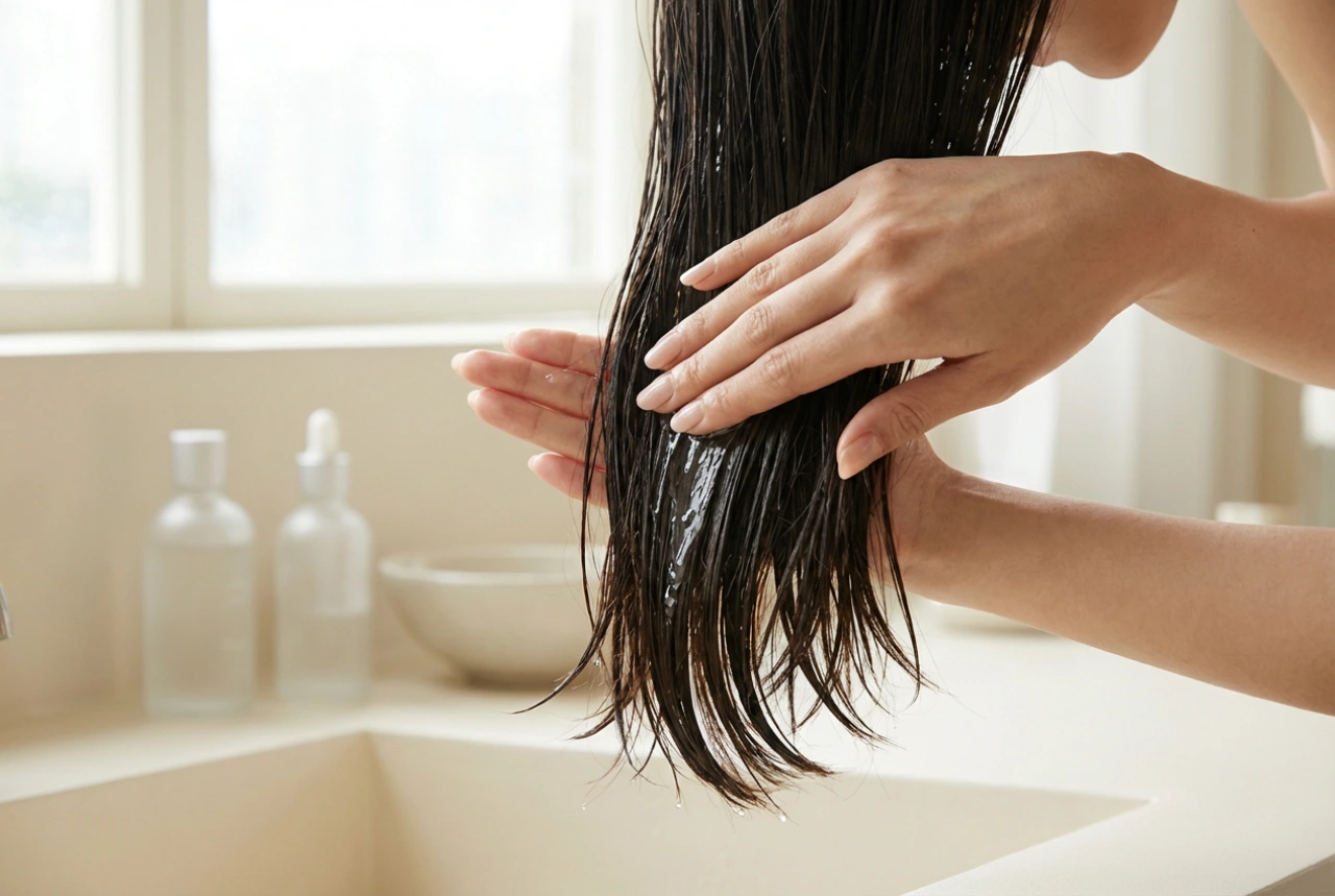 Wet-Look-Frisuren Schritt für Schritt: Produkte, Anwendung, Glanz