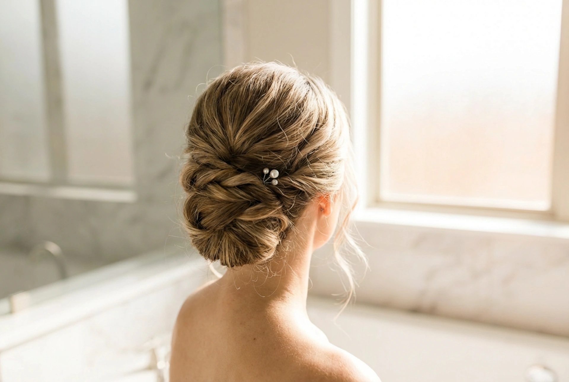 Hochzeits-Hochsteckfrisuren: Haarvorbereitung, Frisurenaufbau und Details