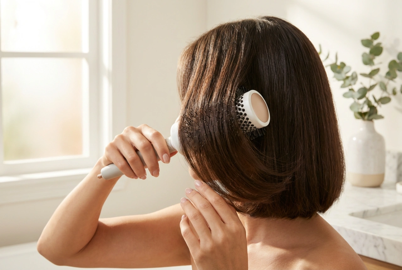 Bob-Frisur für Damen: Wie man sie stylt, glättet und Volumen verleiht