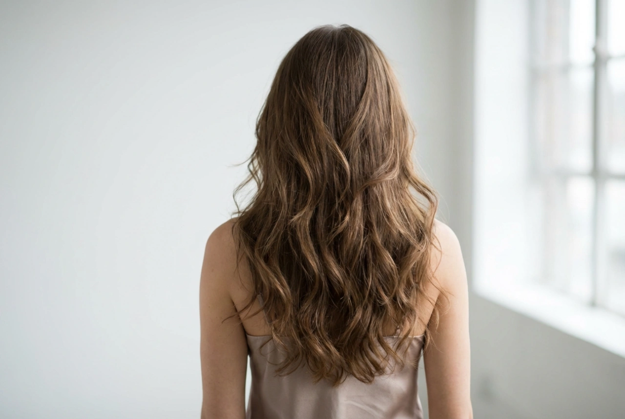 Damen-Stufenschnitt: Styling der Schichten und Betonung der Haarform