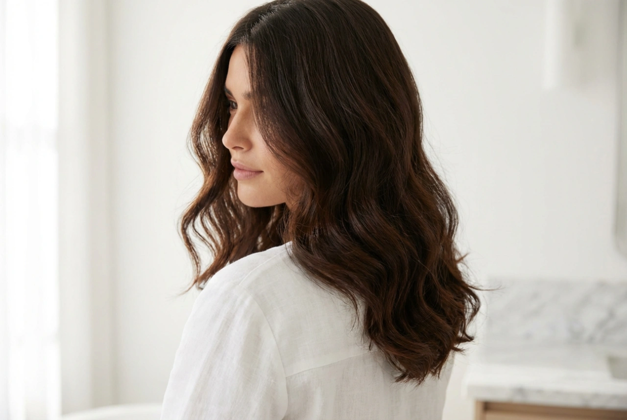 Frisuren für Brünette: Form, Glanz und Volumen ohne Beschweren