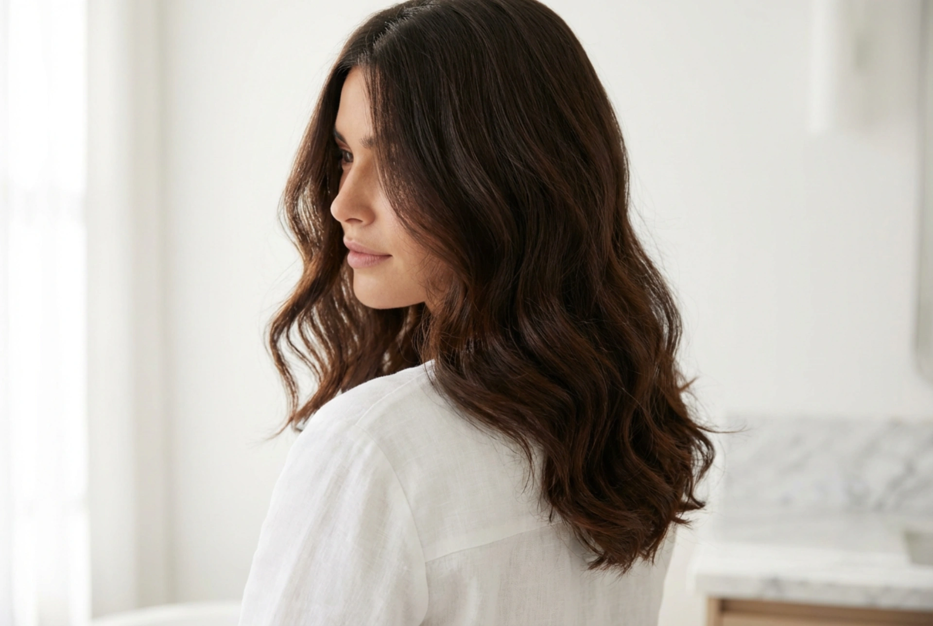 Frisuren für Brünette: Form, Glanz und Volumen ohne Beschweren