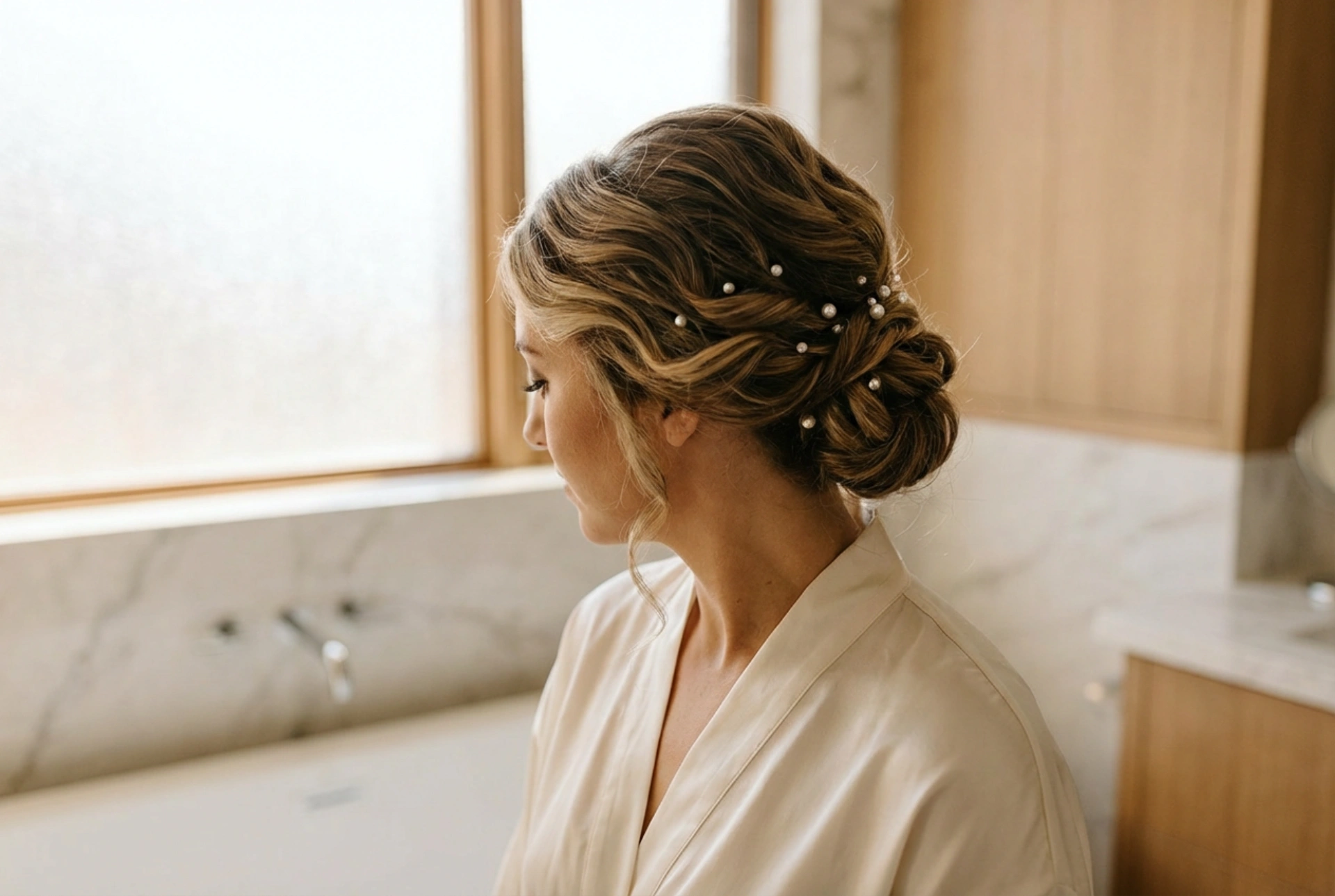 Frisur für die Bräutigammutter: Klassische Hochsteckfrisuren, Wellen und Accessoires