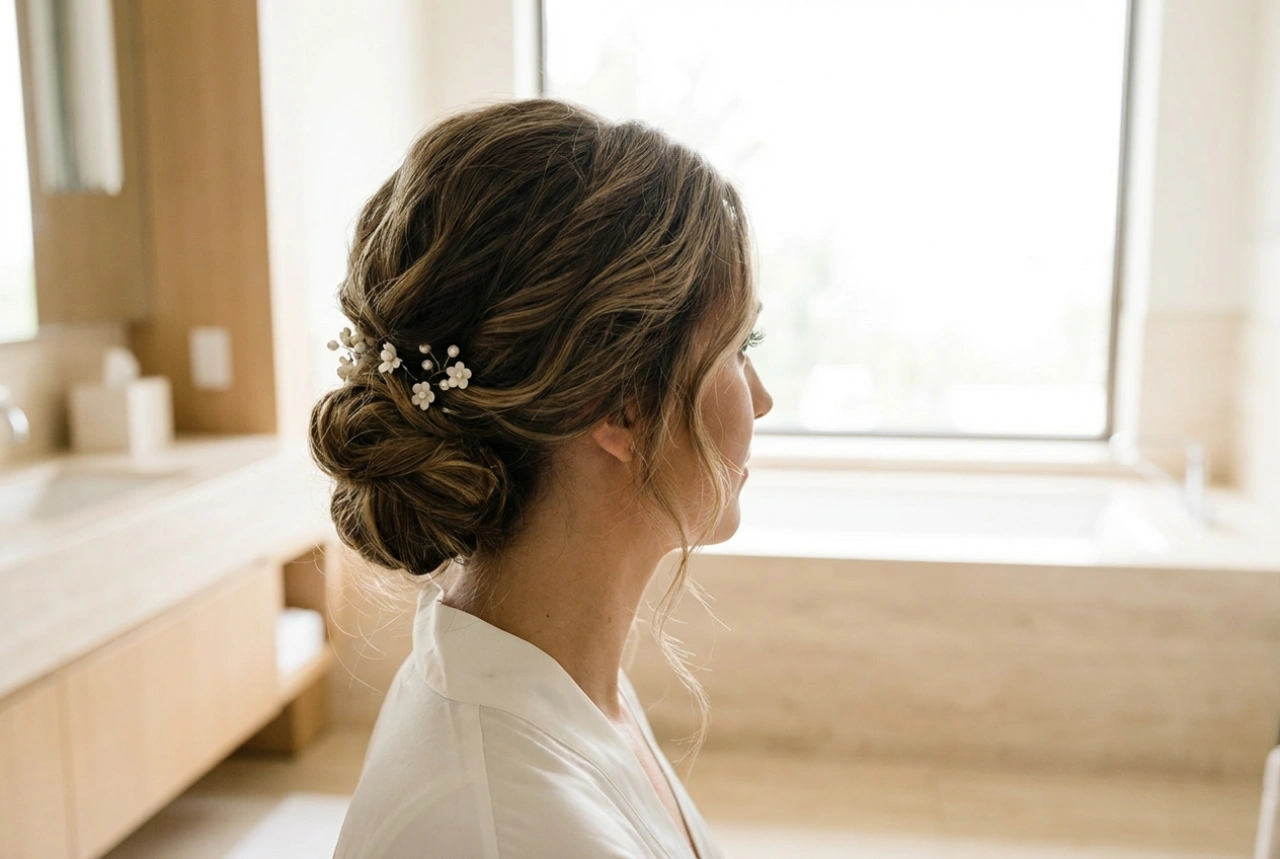 Brautfrisuren: Haltbare Hochsteckfrisuren und Wellen ohne zu viel Haarspray