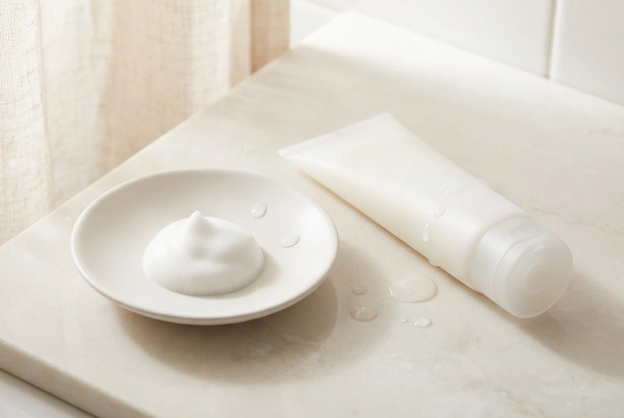 Gesichtsreinigungsschaum: Wie man ihn auswählt und anwendet, damit er nicht spannt