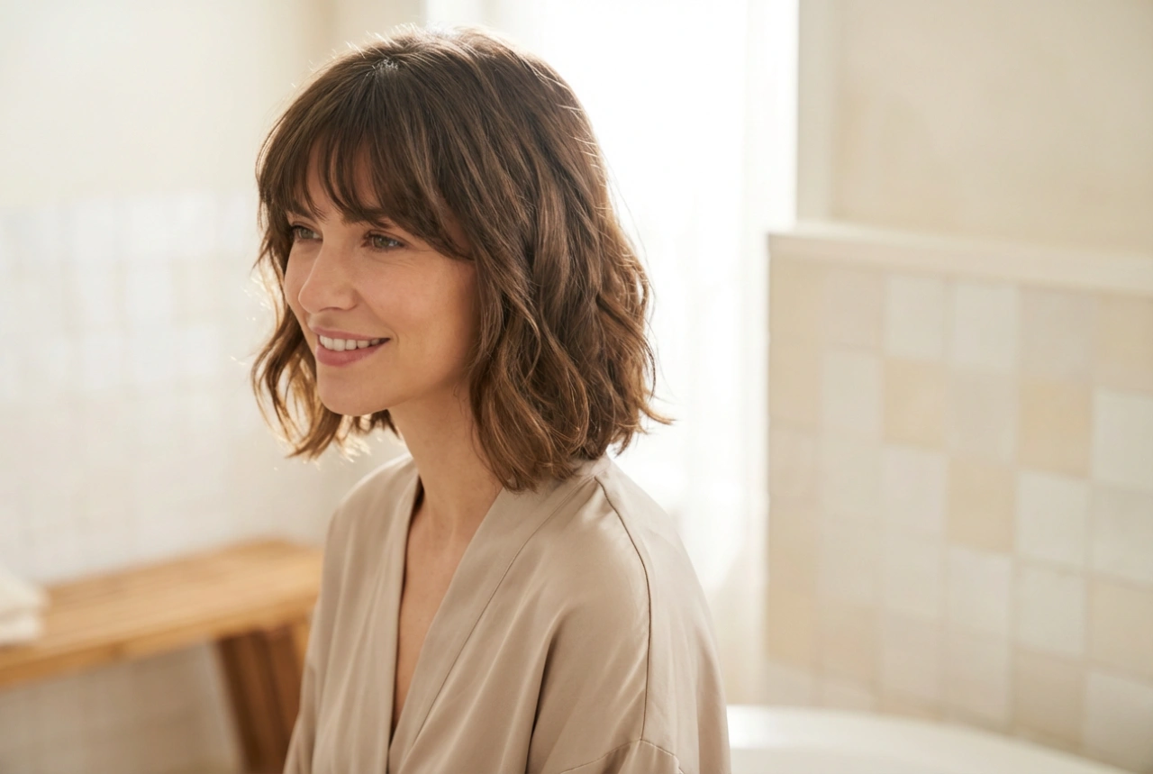 Frisuren für ein längliches Gesicht: Wie Pony, Stufen und Wellen die Züge harmonisieren