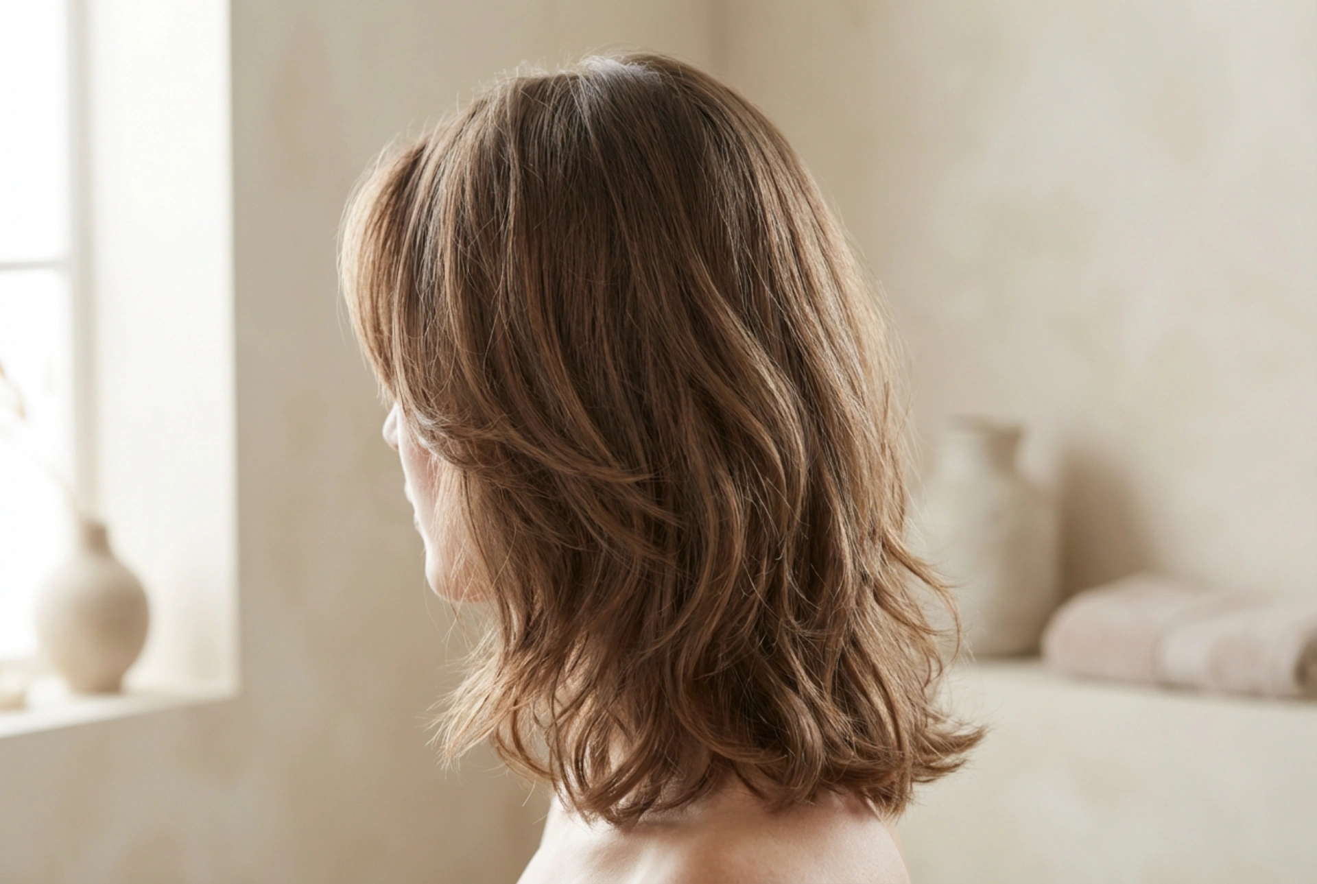 Stufige schulterlange Frisuren: Wie Sie die Stufen betonen und Leichtigkeit verleihen