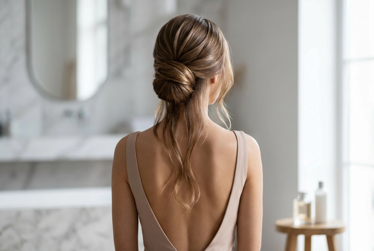 Die perfekte Frisur zum rückenfreien Kleid: Hochsteckfrisuren, Wellen und Haltbarkeit