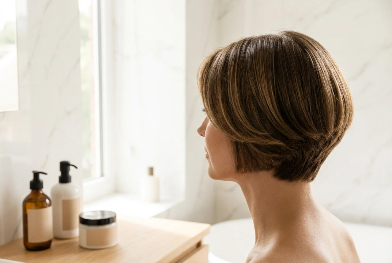 Modern und leicht: Der Pilzkopf-Haarschnitt für Damen, Styling und Glanz