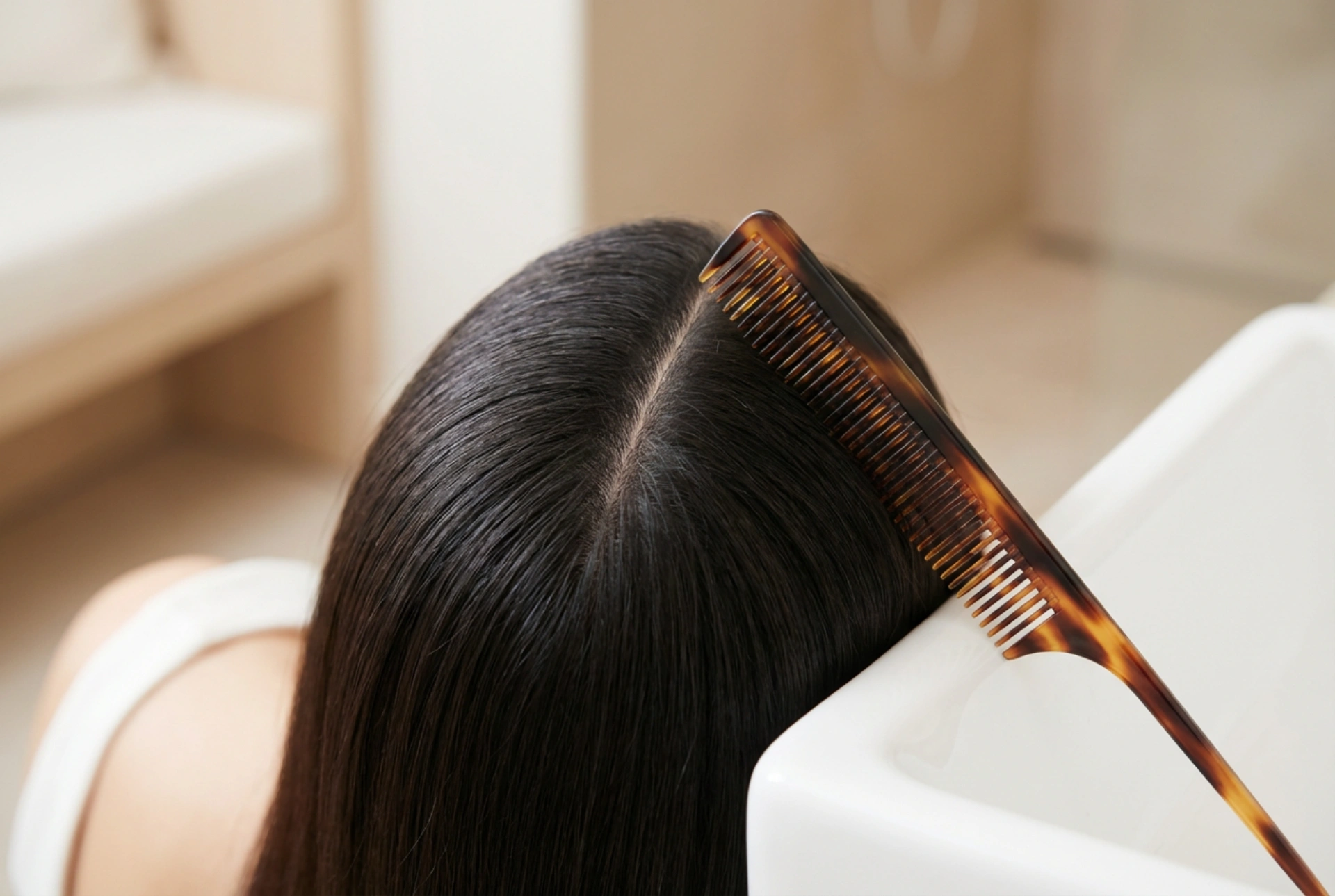Symmetrische Frisur: So stylen Sie Ihr Haar für eine perfekt gerade Linie