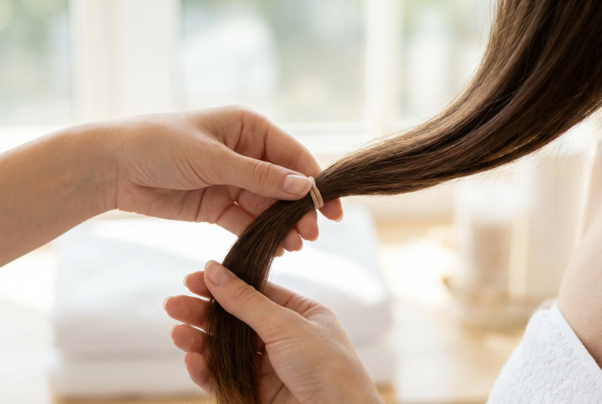 Präzises Abteilen und Befestigen: Frisuren mit kleinen Haargummis Schritt für Schritt
