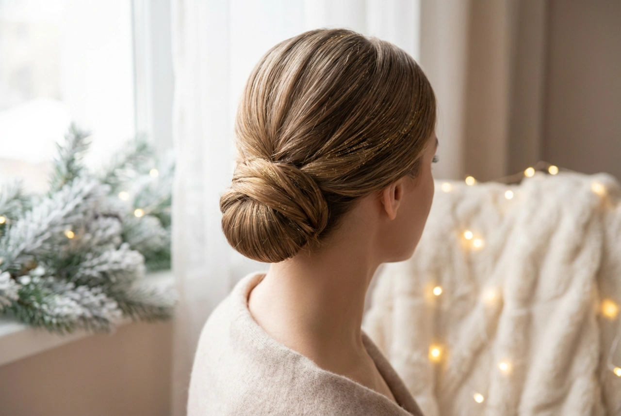 Festliche Eleganz: Schnelle und stilvolle Frisuren für die Feiertage zu Hause