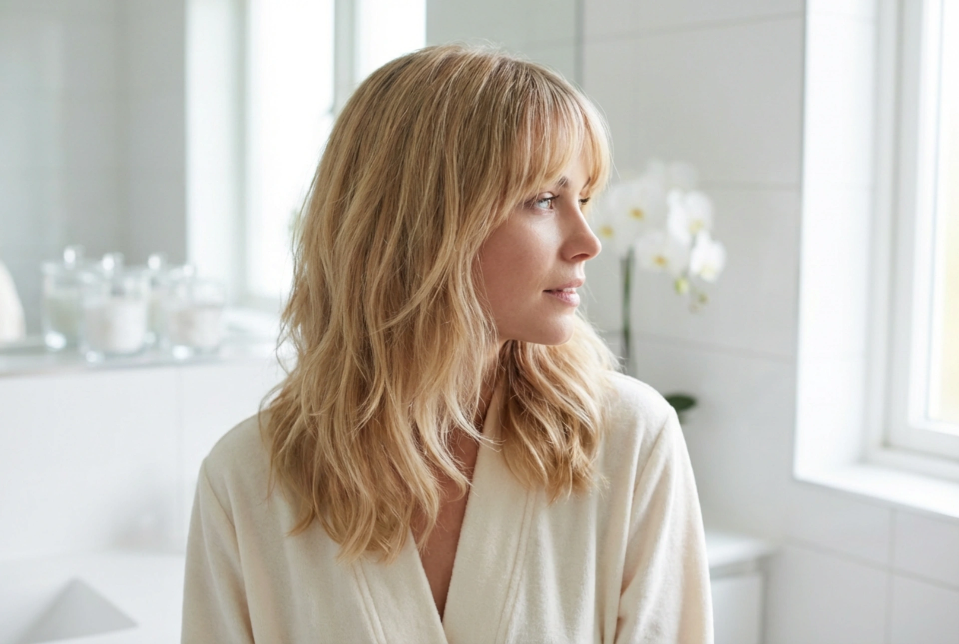 Frisuren für feines Haar mit Pony: clevere Schnitte und Styling