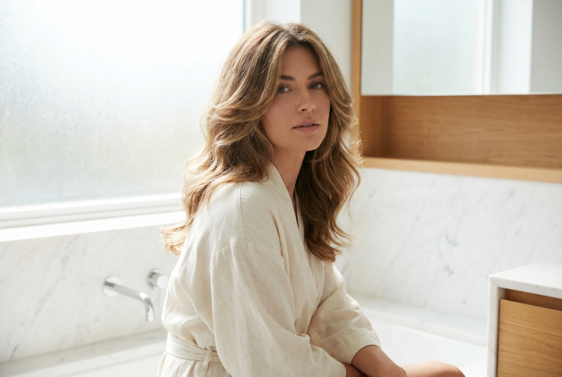 Kaschierende Frisuren für abstehende Ohren: Volumen und Schnittlinien