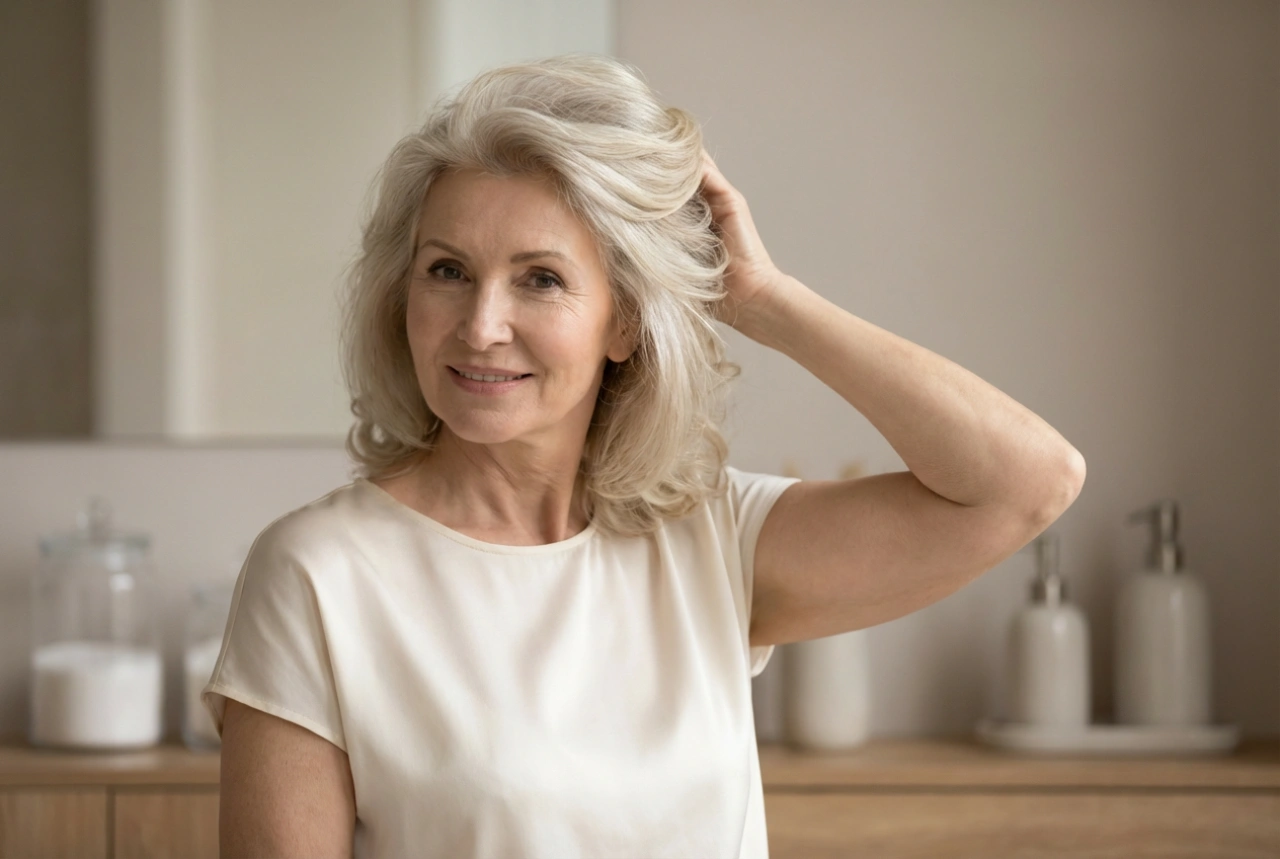 Frisuren ab sechzig: Einfaches Styling und Pflege für mehr Volumen