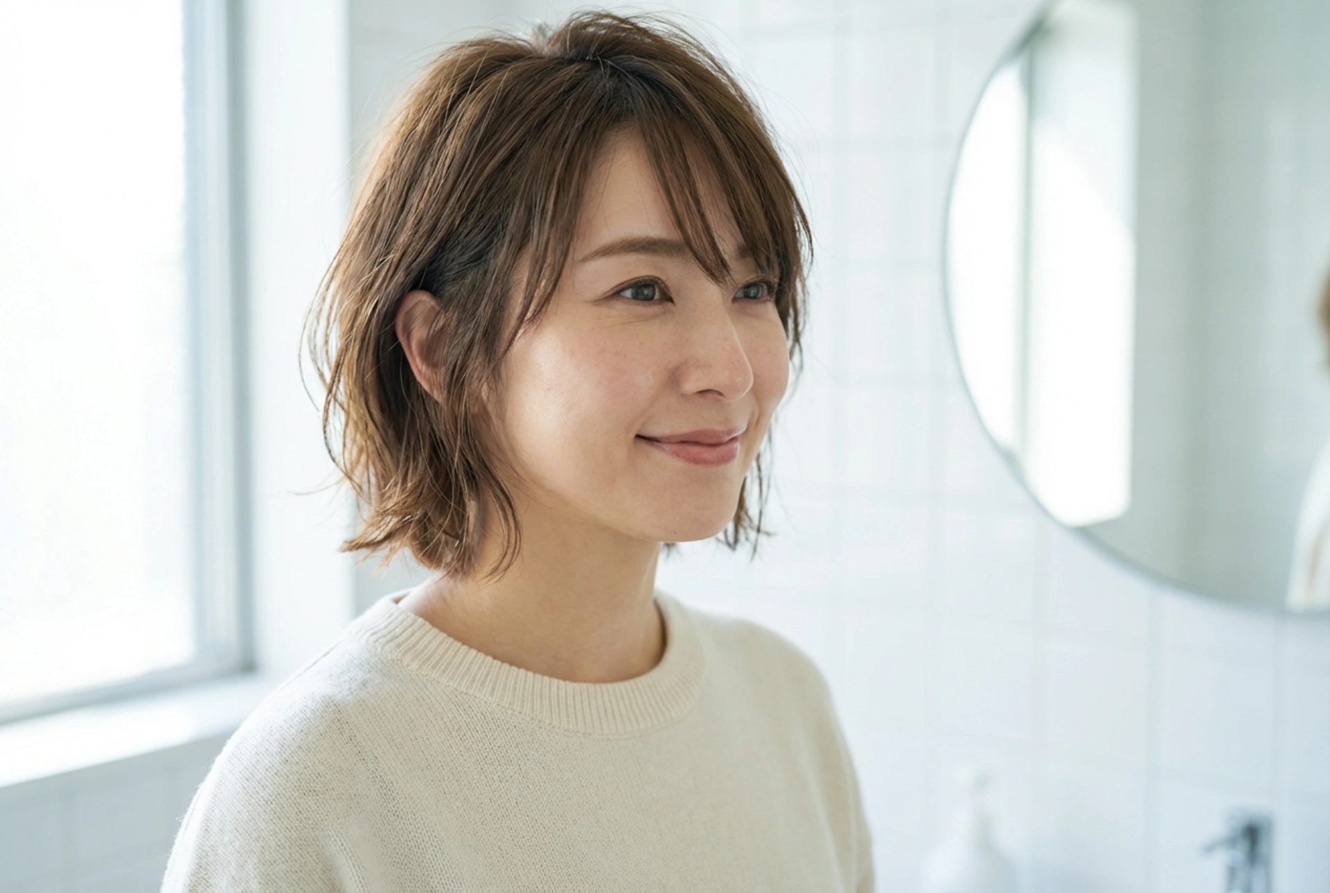 Für sie: Halblange Frisuren für Damen mit und ohne Pony