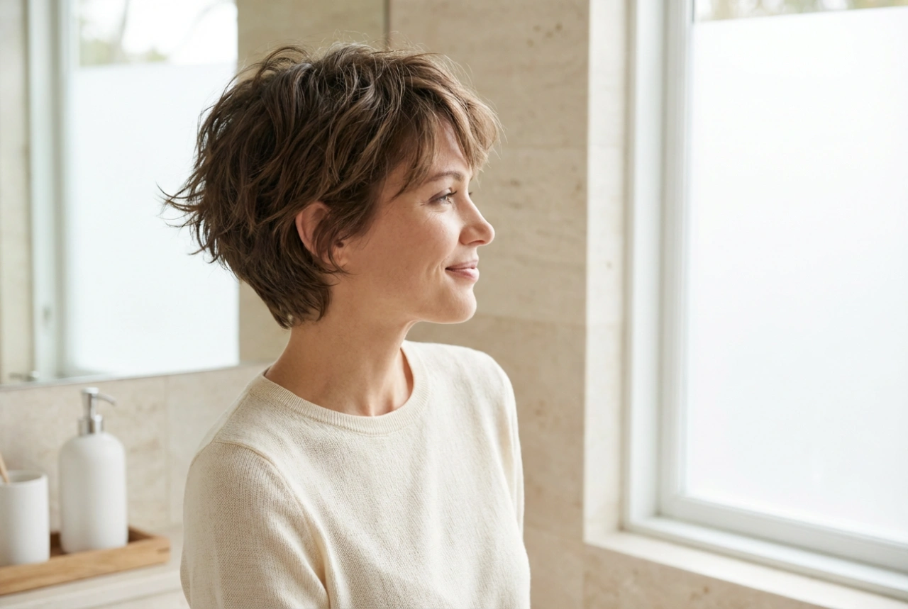 Alltagsfrisuren: Styling für kurze Haare mit einfachen Techniken