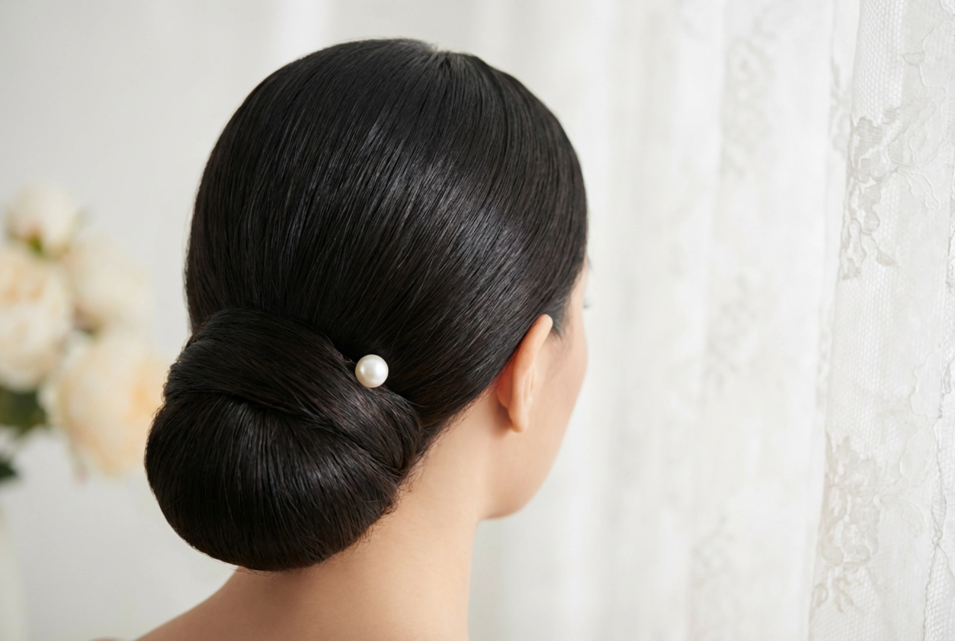 Glatt und elegant: Schritt-für-Schritt-Anleitungen für Hochzeitsfrisuren mit glattem Haar