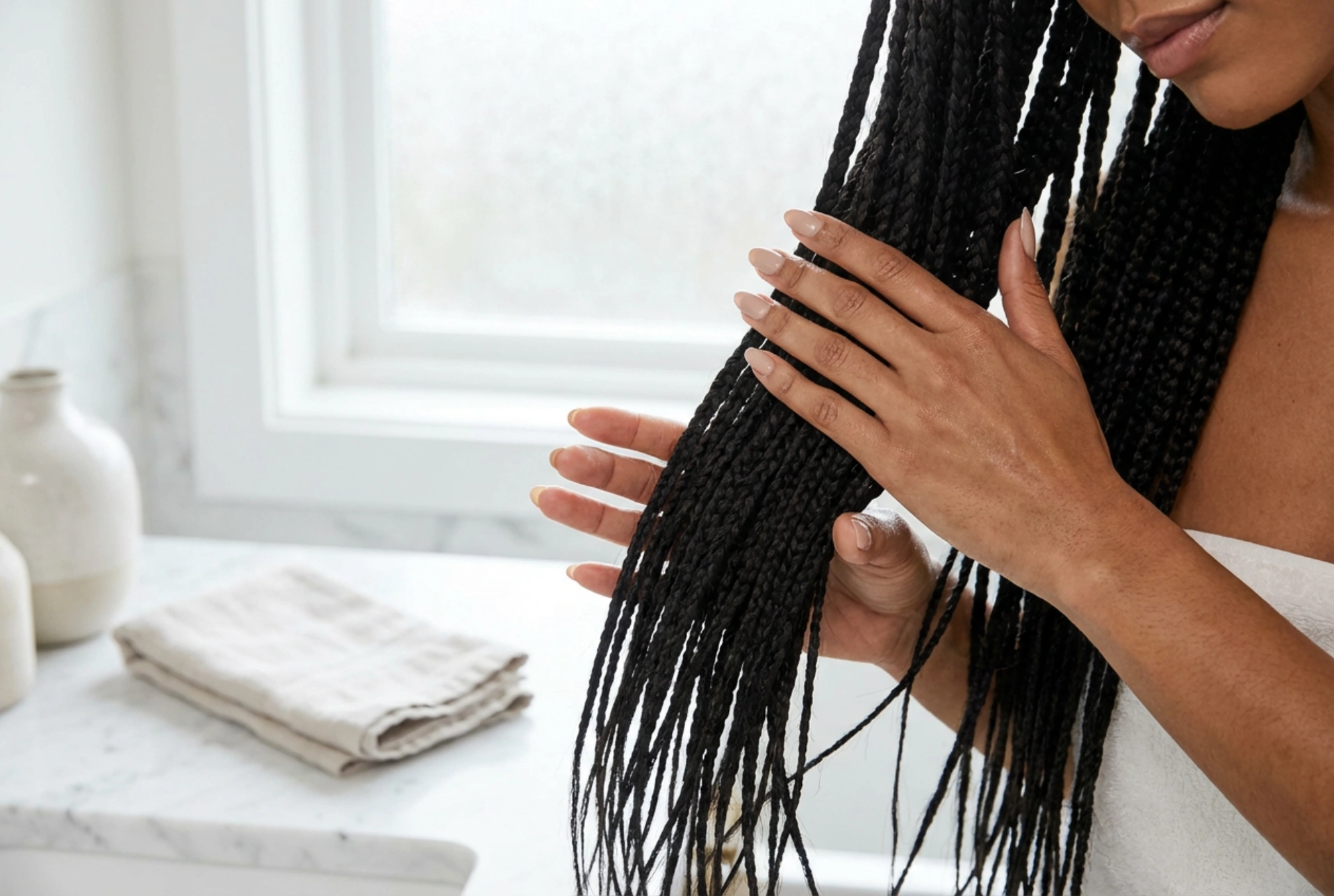 Effektvolle Verlängerung: Frisuren mit synthetischen Zöpfen und ihre Pflege