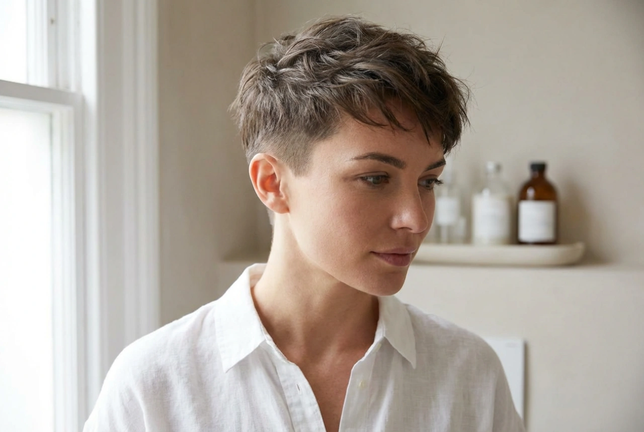 Ausdrucksstarker Alltagslook: Frisuren mit rasierten Seiten und das perfekte Finish