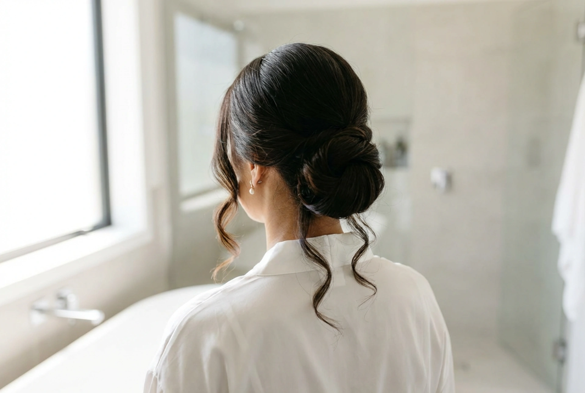 Schnelle Hochzeitsfrisuren: Elegante Halboffen-Looks, Locken und der tiefe Dutt